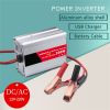 DC AC Car Power Inverter 12V 220V 300W Converter Adapter DC 12V to AC 220V with Battery Clip For Home Solar Appliances Outdoors - A - 12V