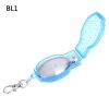 1pc Outdoor Stainless Steel Folding Spoon Folding Fork Tableware With Box Container - Portable Folding Spoon + Blue Box