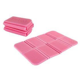 Outdoor Foldable Portable Beach Camping Mat Picnic Moistureproof Mat - Pink