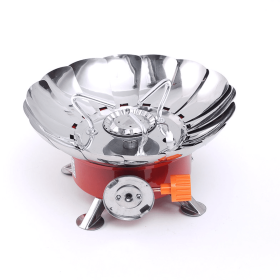 Outdoor Portable Gas Cassette Stove; Windproof Camping Stove For Outdoor Fishing; Picnic - Modern