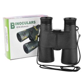 1pc Children's Outdoor Telescope; Educational Toy; Birthday Gift For Boys Girls - Black