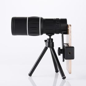 16X52 HD Monocular Telescope For Outdoor Hunting Camping Bird Watching - Telescope + Clip + Tripod