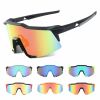 Cycling Windproof Sunglasses Riding Bike Goggles Biker MTB Outdoor Sports UV400 Random Color - New