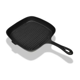 Grill Pan Cast Iron 9.4"x9.1" - 50123