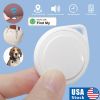 Mini GPS Anti-lost Device Item Positioning Anti-lost Security Alarm Device GPS Tracker For Pet Children Key Work With Find My - White