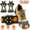 Ice Snow Grips Anti Slip Over Shoe Spikes Boot Traction Cleat Portable Ice Grippers - S
