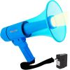 5 Core Megaphone Bullhorn Cheer Horn Mic Recording Siren Blow Horn Hand Held Mega Phone Loudhailer Ratings - HW 18 WP
