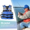 1pc Adult Portable Breathable Inflatable Vest; Life Vest For Swimming Fishing Accessories - Blue