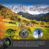 16X52 HD Monocular Telescope For Outdoor Hunting Camping Bird Watching - Telescope + Clip + Tripod