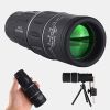 16X52 HD Monocular Telescope For Outdoor Hunting Camping Bird Watching - Telescope + Clip + Tripod