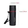 30x25 Monocular Telescope For Travel Hunting Waterproof 10X Scope; Mini Portable Zoom Scope - Black