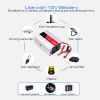 DC AC Car Power Inverter 12V 220V 300W Converter Adapter DC 12V to AC 220V with Battery Clip For Home Solar Appliances Outdoors - B - 12V