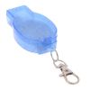 1pc Outdoor Stainless Steel Folding Spoon Folding Fork Tableware With Box Container - Portable Folding Spoon + Blue Box