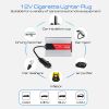 DC AC Car Power Inverter 12V 220V 300W Converter Adapter DC 12V to AC 220V with Battery Clip For Home Solar Appliances Outdoors - B - 12V
