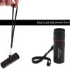 30x25 Monocular Telescope For Travel Hunting Waterproof 10X Scope; Mini Portable Zoom Scope - Black
