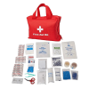 First Aid Essentials First Aid Kit, Red - KM0380