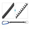 Luya Pliers Stainless Steel Curved Mouth Fish Line Scissors Multi-functional Clip Fish Line Sub Ring Opening Fishing Tools - Blue with rope