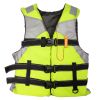 1pc Adult Portable Breathable Inflatable Vest; Life Vest For Swimming Fishing Accessories - Blue