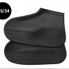Waterproof Shoe Cover; Reusable Non-Slip Foldable Outdoor Overshoes For Rainy Days - White - 8.0