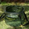 Outdoor Folding Bucket Camping Car Portable Bucket - Khaki - 30L