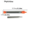 1pc Collapsible Stainless Steel Blow Fire Tool For Outdoor Camping Hiking Barbecue Survival Gadgets - Black