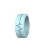 Outdoor Survival Luminous Silicone Ring Three Colors Optional Outdoor Camping Supplies - Pink - 1pc