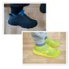 Waterproof Shoe Cover; Reusable Non-Slip Foldable Outdoor Overshoes For Rainy Days - White - 8.0