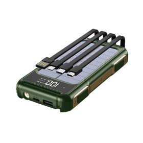 Large Capacity Mobile Power Bank (Option: Green-20000mA)