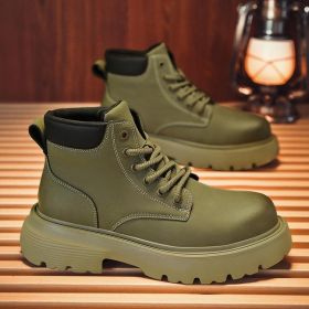 Dr Martens Boots Men's Sports Trendy Lightweight (Option: Khaki-39)