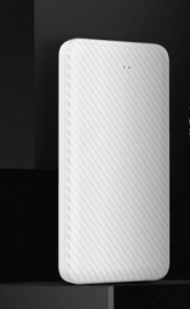 Fan Air Conditioning Clothing Heating Clothing Mobile Power (Option: White-10000Mah)