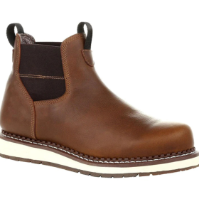 European And American Leisure Elastic Round Head Low Tube Flat Boots (Option: Brown-40)