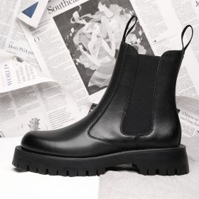 Winter Fleece-lined Dr Martens Boots Men's Korean Style (Option: Single Lining-44)